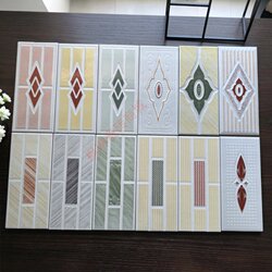 Exterior Wall Tiles Outdoor 112Mm*255Mm Printed Tiles Self-Built House Tiles 11.2Cm*25.5Cm Outdoor