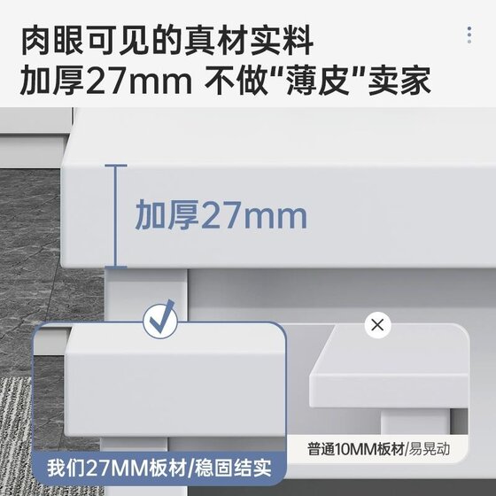 
Employee desk and chair combination financial work station boss computer desk simple modern employee screen work station