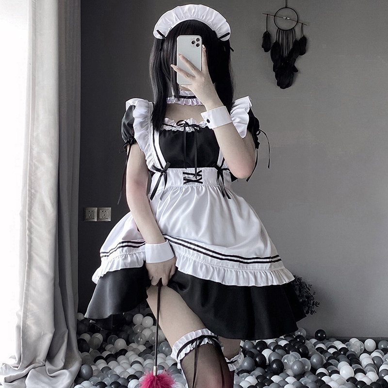 Cos Sweetheart Maid Dress - Lolita Cute Cosplay Costume