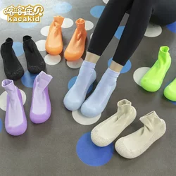 Indoor Silent Yoga Shoes and Socks Gym Lightweight Shock-Absorbing Breathable Non-Slip Soft-Soled Sports Shoes Treadmill Skipping Shoes