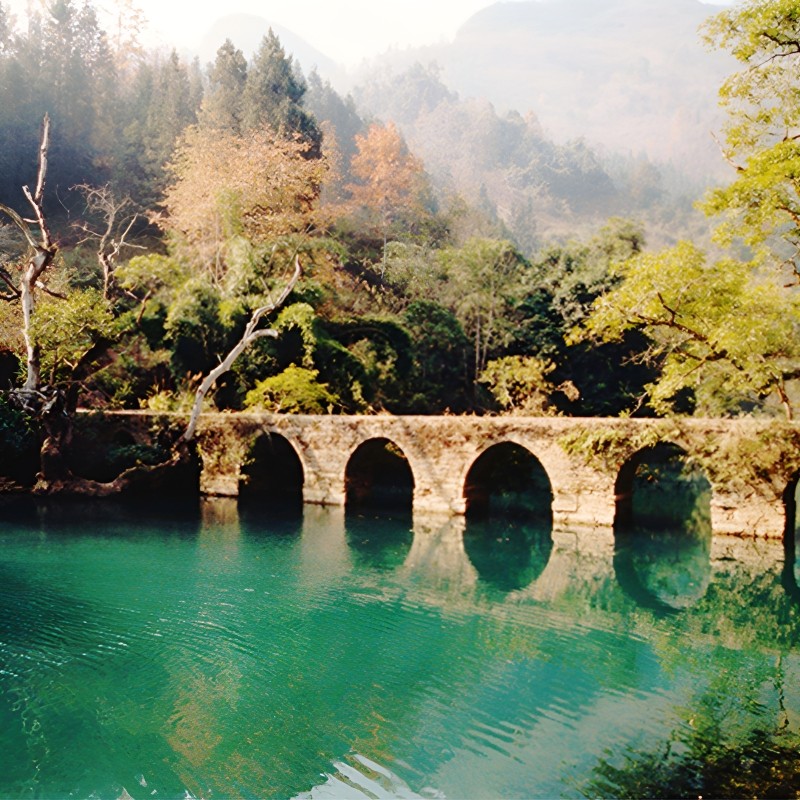 贵州贵阳纯玩自由行旅游黄果树梵净山西江苗寨亲子6天5晚旅游