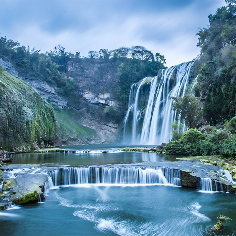 贵州贵阳纯玩自由行旅游黄果树梵净山西江苗寨亲子6天5晚旅游
