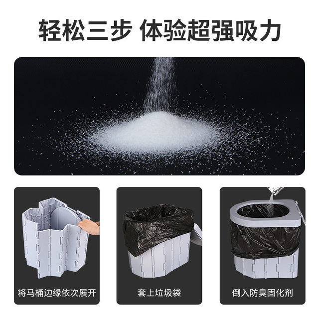 Polvere Assorbente E Solidificante Per Urina - 100 Buste Per Toilette Portatili, Campeggio E Emergenze | Coagulante E Deodorante Igeno