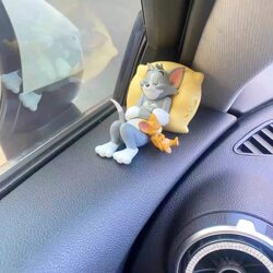 Tom and Jerry Car Ornaments, Car Interior Decoration Items, Cute Desk Toys, Car Decorations