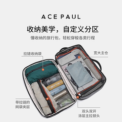 Ace Paul38L Lightweight Backpack for Business Travel and Commuting, Large-Capacity Carry-On Luggage, Unisex Computer Bag