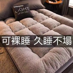 Thickened Lamb Wool Mattress Soft Pad for Home Use, Tatami, Dormitory, Single Student Dormitory Bed, Sponge Mattress Pad, Quilt