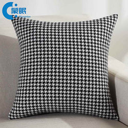Nordic Sofa Throw Pillow Cushion Hotel Bed Backrest Headboard Pillow Removable and Washable 45cm Pillowcase Large Size