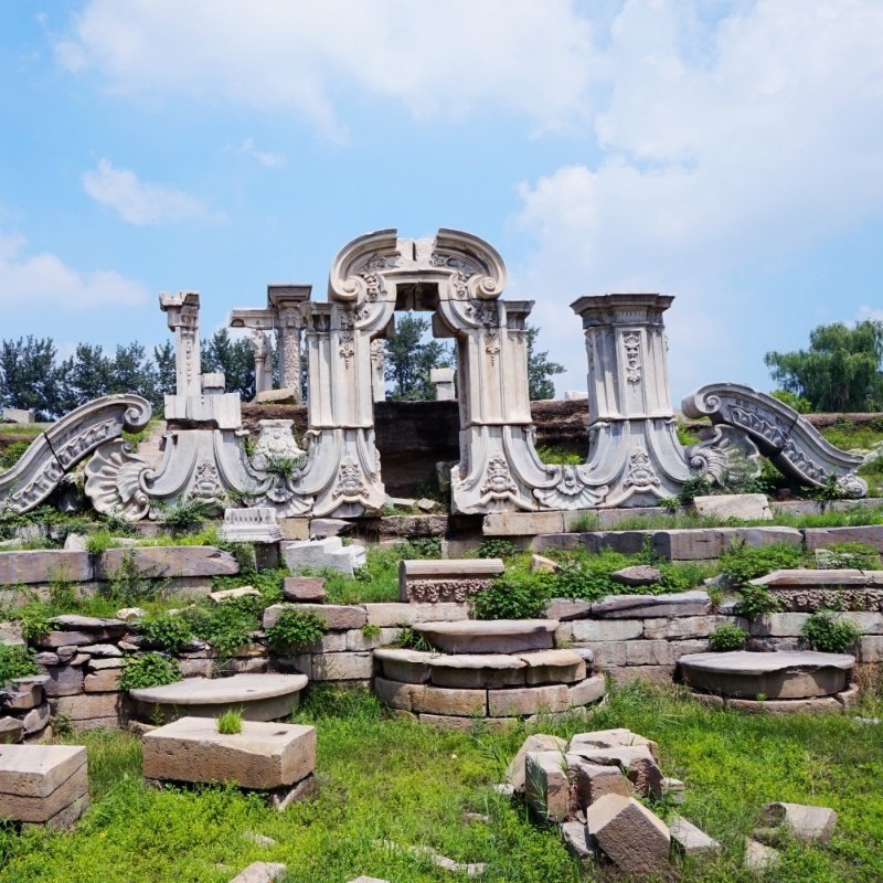 北京天坛公园+颐和园+圆明园一日游 车费+导游+门票丨上门接/含餐