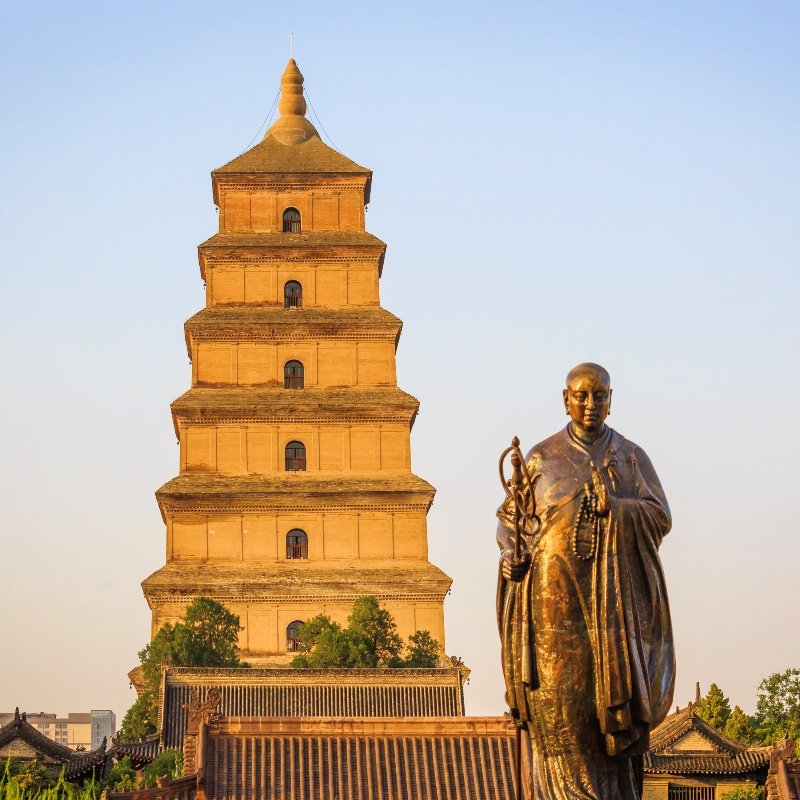 陕西4天3晚跟团游 华清池兵马俑大雁塔钟楼回民街 24小时接送机