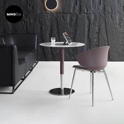 Nordic light luxury Italian round slate dining table liftable household simple small apartment table coffee table negotiation table