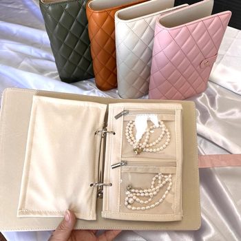 Gold jewelry storage bag 2025 new style