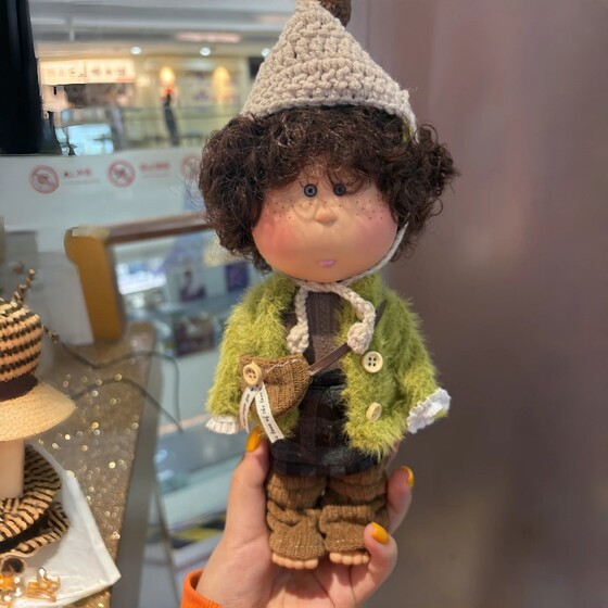 
24cm Spanish potato doll mia doll naked baby suit Waldorf girl cross-border factory direct sale DIY baby