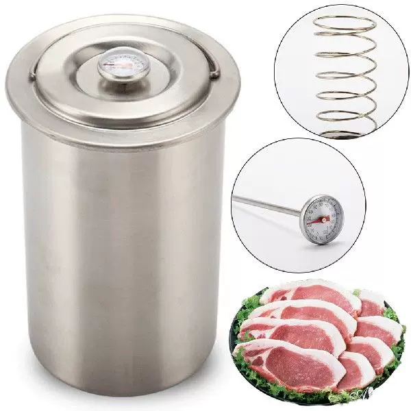 Stainless Steel Ham Press Maker Round Shape Press Machine Kitchen