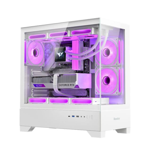 Huntkey GX780A Tidelang sea view room chassis computer desktop atx ...