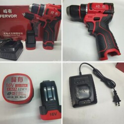 Fengyou 139 Brushless Electric Drill Lithium Electric Drill Rechargeable Drill Small Steel Cannon Industrial Grade High Torque Quality Electric Screwdriver