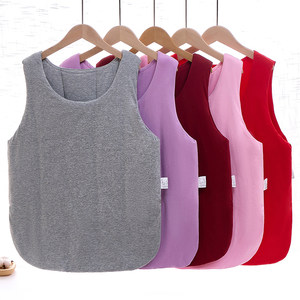 Men and women pure cotton bellybands for adults sleeping warm stomach and protect belly half back vest pregnant women keep warm belly circumference winter
