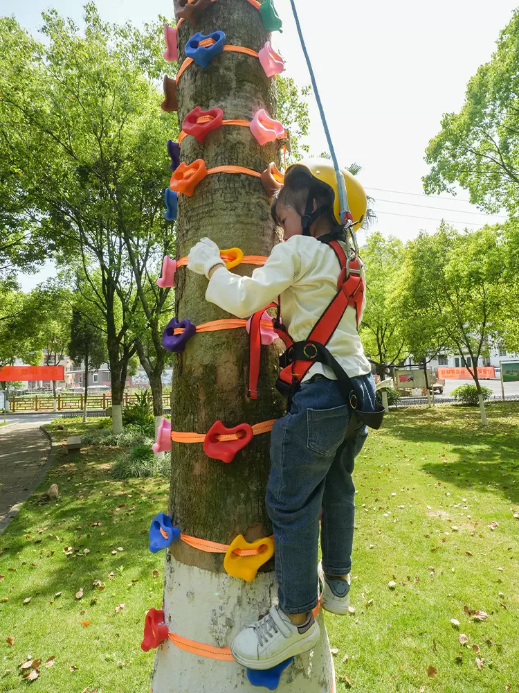 Trẻ em cây leo hiện vật thiết bị leo cây mẫu giáo leo đá điểm tựa ngoài trời rèn luyện thể chất thiết bị đồ chơi thể thao