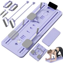 Multifunctional Fitness Abdominal Board, Foldable Chest Muscle Training Flat Support Training Device, Four-In-One Push-Up Abdominal Trainer
