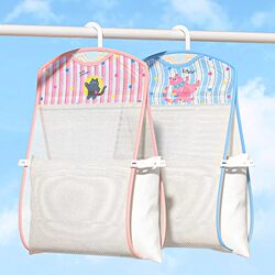 Pillow Drying Rack for Home Use, Balcony Clothes Drying Rack, Windproof Outdoor Net Bag for Student Dormitories, Multifunctional Net Bag for Pillows and Dolls