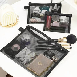 Large-Capacity See-Through Storage Bag Cosmetic Bag for Women 2025 New Portable Large-Capacity Travel Toiletry Bag Wash Bag