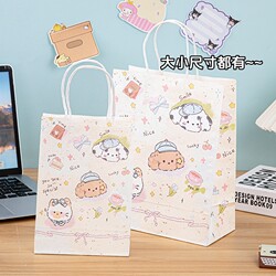 High-Quality ins Puppy Tea Party Gift Bags, Durable and Exquisite Gift Packaging Bags, Cartoon Cute Tote Bags