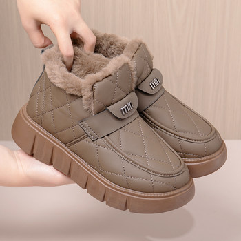 Old Beijing cloth shoes snow boots in winter cotton shoes waterproof
