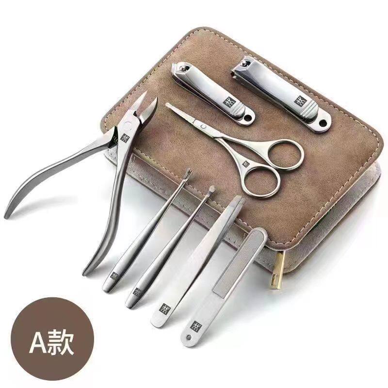 독일 ZWILLING 손톱깎이 세트 가정용 고급 손톱깎이 손톱 그루브 펜치 남성용 및 여성용 특수 페디큐어 및 손톱 도구-