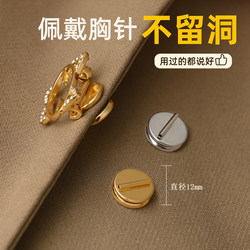 Double-Sided Magnetic Brooch Converter, Magnetic Brooch That Doesn'T Damage Clothes, Fixed Mini Suit Pin