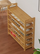 Giá để giày cửa tiết kiệm gia đình, chắc chắn và bền bỉ, tủ đựng giày, phòng cho thuê nhỏ bằng gỗ nguyên khối ký túc xá, đơn giản và hẹp