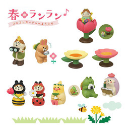 Japanese Zakka Spring Garden Bee Ladybug Flower Fairy Cat Rabbit ins Healing Desktop Ornament Gift
