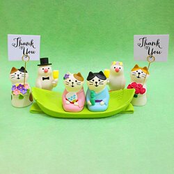 Japanese Zakka Miscellaneous Goods Chinese Valentine's Day Japanese-Style Yukata Cat Desktop Decoration Gift Car Ornament Cartoon