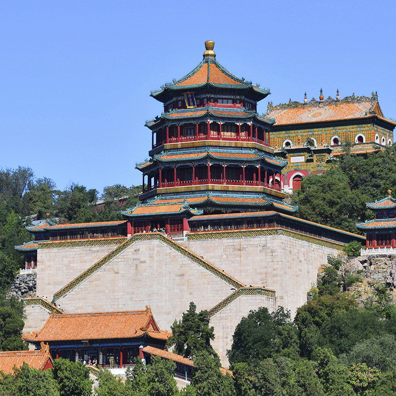 北京八达岭长城+颐和园+圆明园一日游