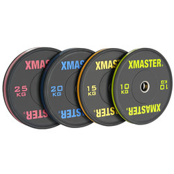 Xmaster Rubber Sheet Barbell Sheet Black Glue Ribbon Full Film Rubber Hip Bridge Hip Push Training Barbell Sheet Fitness