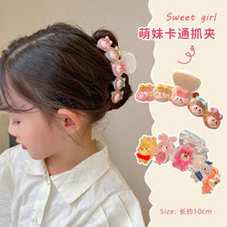 Children's Cartoon Cute Hair Clips 2026 New Style Girls' Sweet Big Claw Clips for the Back of the Head Shark Clip Hair Accessories