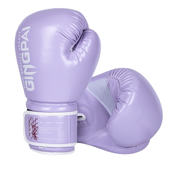 Girls Beginner Boxing Training Gloves Purple Pink