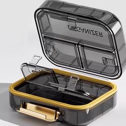 German Quality Portable Sealed Medicine Box, Light-Proof, Three Meals a Day, Seven Days a Week, Portable Small Medicine Dispensing Box