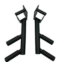 Split Parallel Bar Arm Flexion and Extension Grip Bar, Squat Rack Accessories, Biceps Home Exercise Fitness Accessories