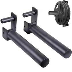 Home Squat Rack Barbell Plate Storage Rack Can Quickly Disassemble Barbell Plate Hooks Fitness Squat Rack Accessories