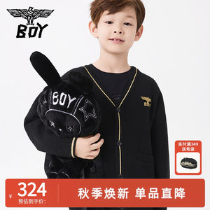 
BOY children's clothing, new autumn and winter children's sweaters, stylish button knitted cardigans for outer wear, parent-child clothing for boys and girls