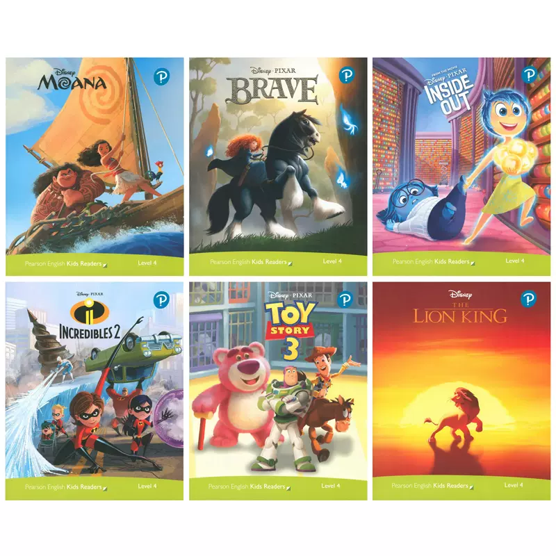 培生迪士尼分级绘本原版英文儿童读物Pearson English Kids
