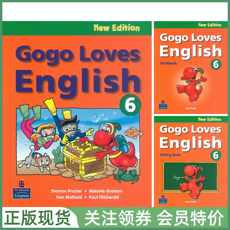 朗文少儿英语教材Gogo Loves English New 6 Student Book