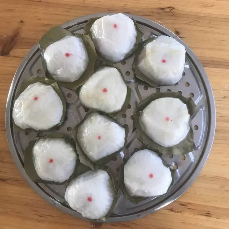 茂名特产籺寿桃籺菠萝叶籺电白高州籺广东糍粑水籺小吃零食