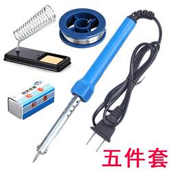 Electric Soldering Iron Set for Home Use, Soldering Pen, Welding Tools, Electronic Repair, Soldering Iron with Tin Wire, Student Soldering Iron 60W with Light
