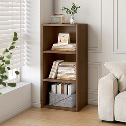 Bookshelf Floor-Standing Storage Rack Corner Cabinet Wall-Mounted Narrow Cabinet Storage Cabinet Bedside Grid Cabinet Home Bookcase