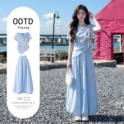 Unique and Beautiful Summer Mini Dress with a Cinched Waist, New 2026 Summer Style, Perfect for Art Students, Bright and Stunning Outfit