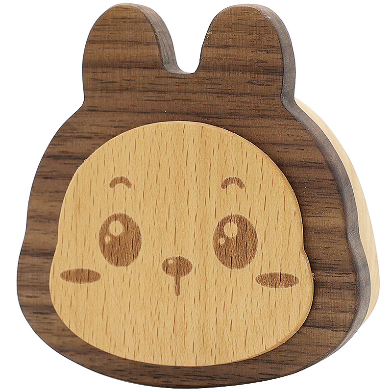 Umbilical Cord Keepsake Box Wooden Baby Lanugo Cord Keepsake Case