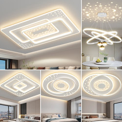 Living Room Lamp, Modern and Simple, Led Ceiling Light, Bedroom and Dining Room Main Light, Zhongshan Lighting Fixtures Set, Whole House Package