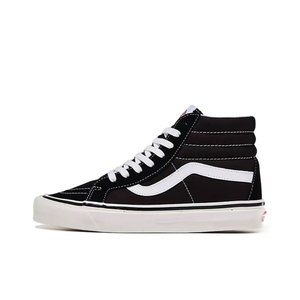 Vans/Vans Official authentic SK8 HI38 DX classic daily high-top canvas shoes for men and women
