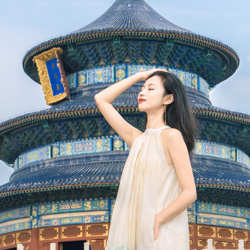 含机票希尔顿小团南昌到北京旅游5天4晚跟团游故宫恭王府升旗长城