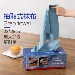 Japanese Selected Disposable Dishcloths for Kitchen Use, Highly Absorbent, Lint-Free, Oil-Resistant, Weekly Disposable Dishwashing Cloths